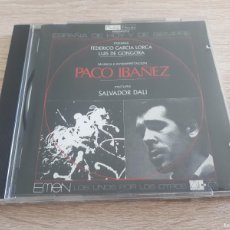 CDs de Música: PACO IBAÑEZ - FEDERICO GARCÍA LORCA - LUIS DE GÓNGORA - COMPRA MÍNIMA 3 EUROS