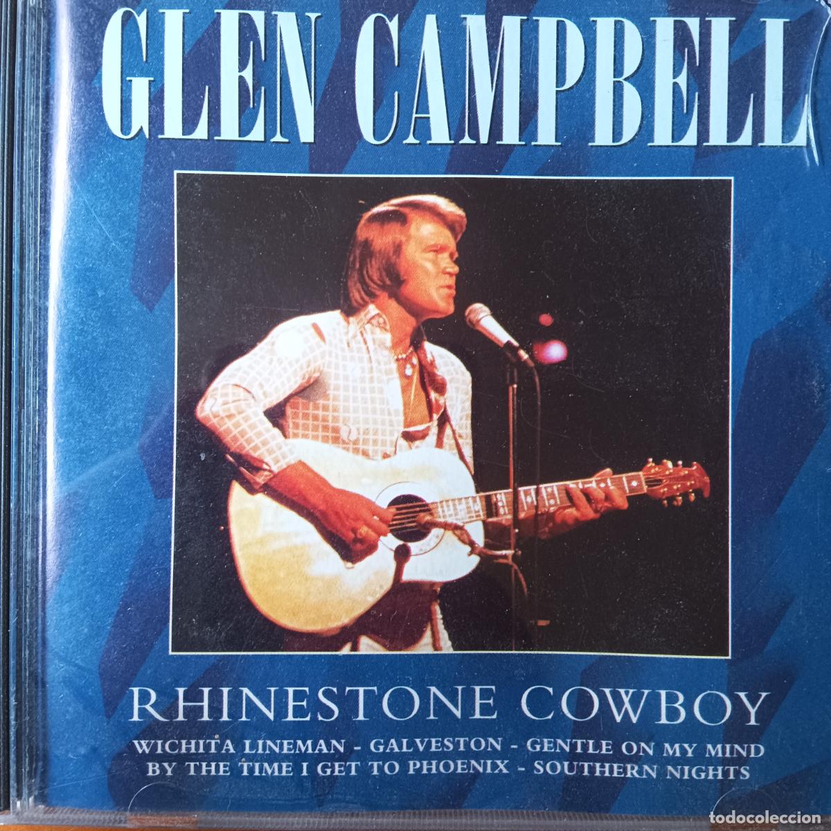 CDs de m&uacute;sica: GLENN CAMPBELL, RHINNESTONE COWBOY. CD - Foto 1