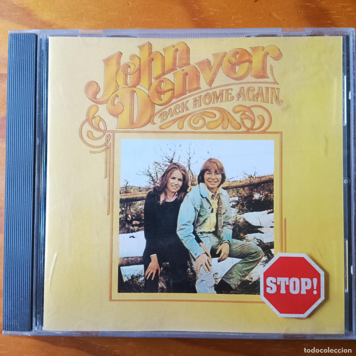 CDs de m&uacute;sica: JOHN DENVER, BACK HOME AGAIN. CD - Foto 1