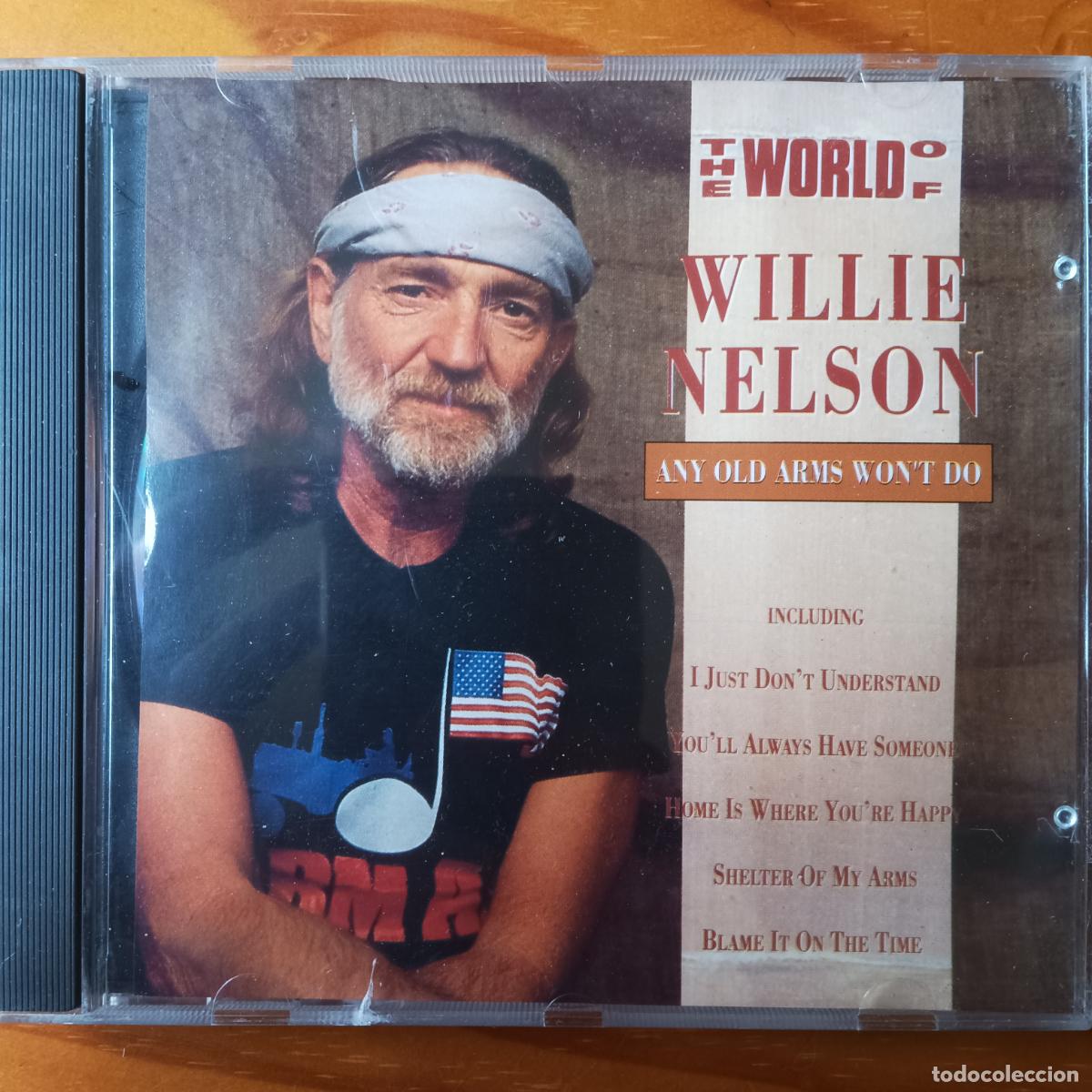 CDs de m&uacute;sica: WILLIE NELSON, ANY OLD ARMS WONT DO. CD - Foto 1