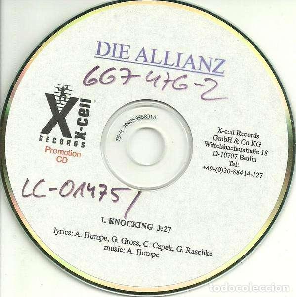 CDs de m&uacute;sica: Knocking (CD Single) - Allianz - Foto 1