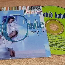 CDs de Música: DAVID BOWIE HOURS CD ALBUM PROMO CARTON DEL AÑO 1999 EU CONTIENE 10 TEMAS