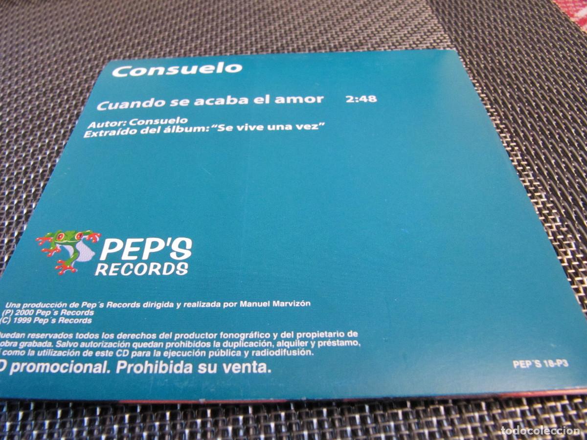 CDs de m&uacute;sica: Consuelo &ndash; Cuando Se Acaba el Amor - Foto 2