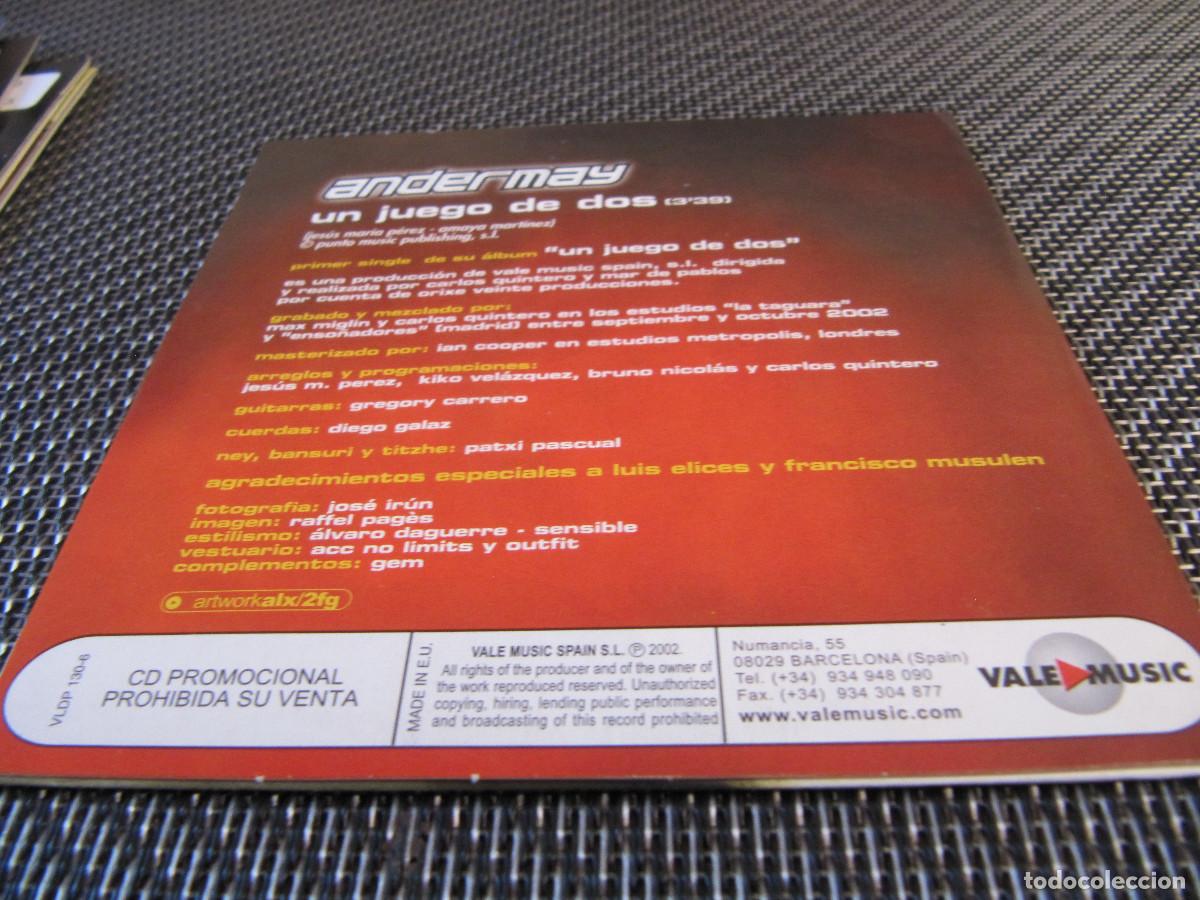 CDs de m&uacute;sica: Andermay &ndash; Un Juego De Dos - Foto 3