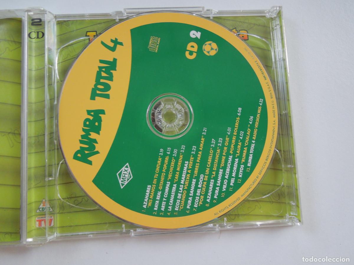 CDs de m&uacute;sica: RUMBA TOTAL 4 - 2 CD - Foto 2