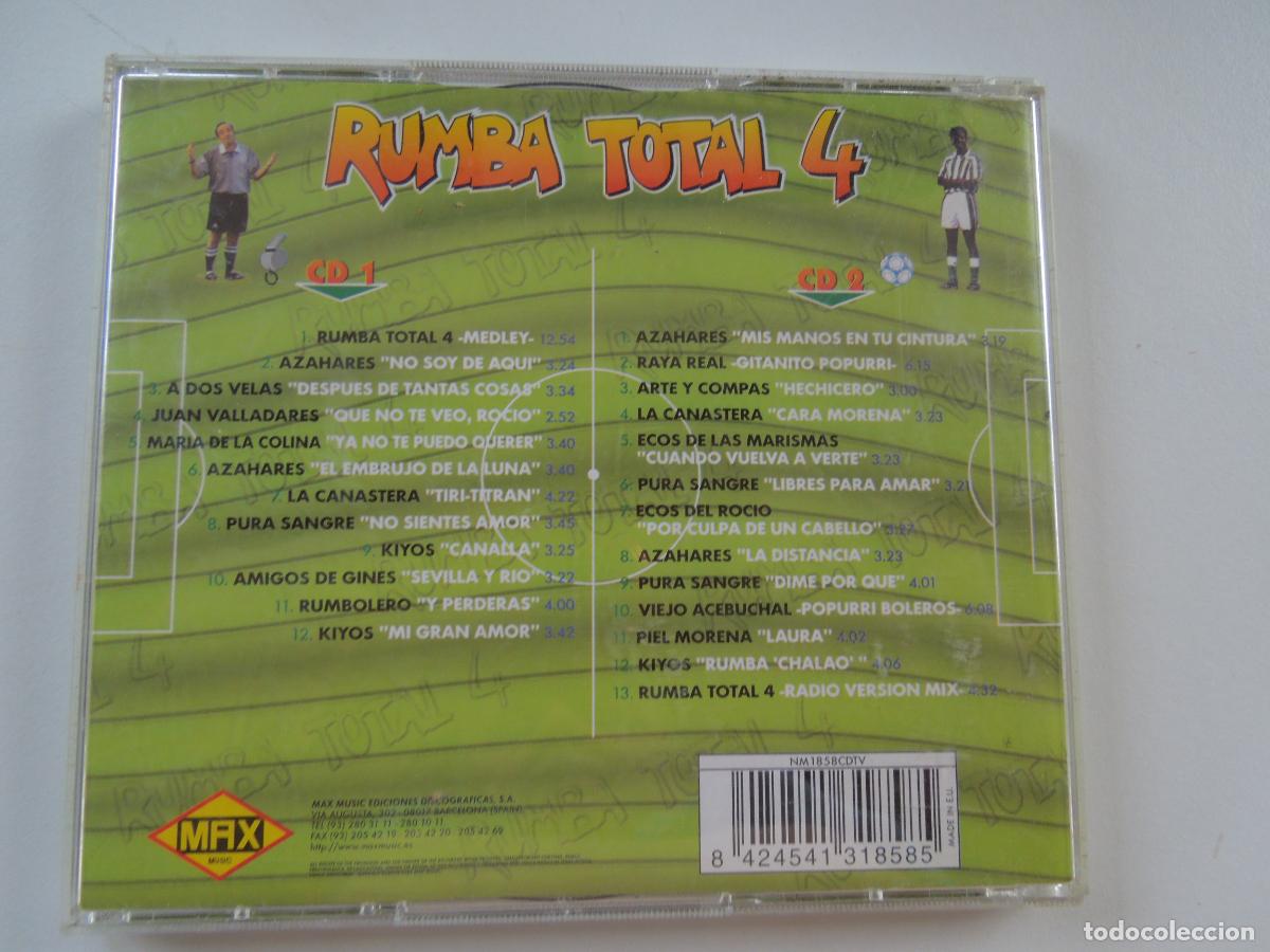 CDs de m&uacute;sica: RUMBA TOTAL 4 - 2 CD - Foto 4