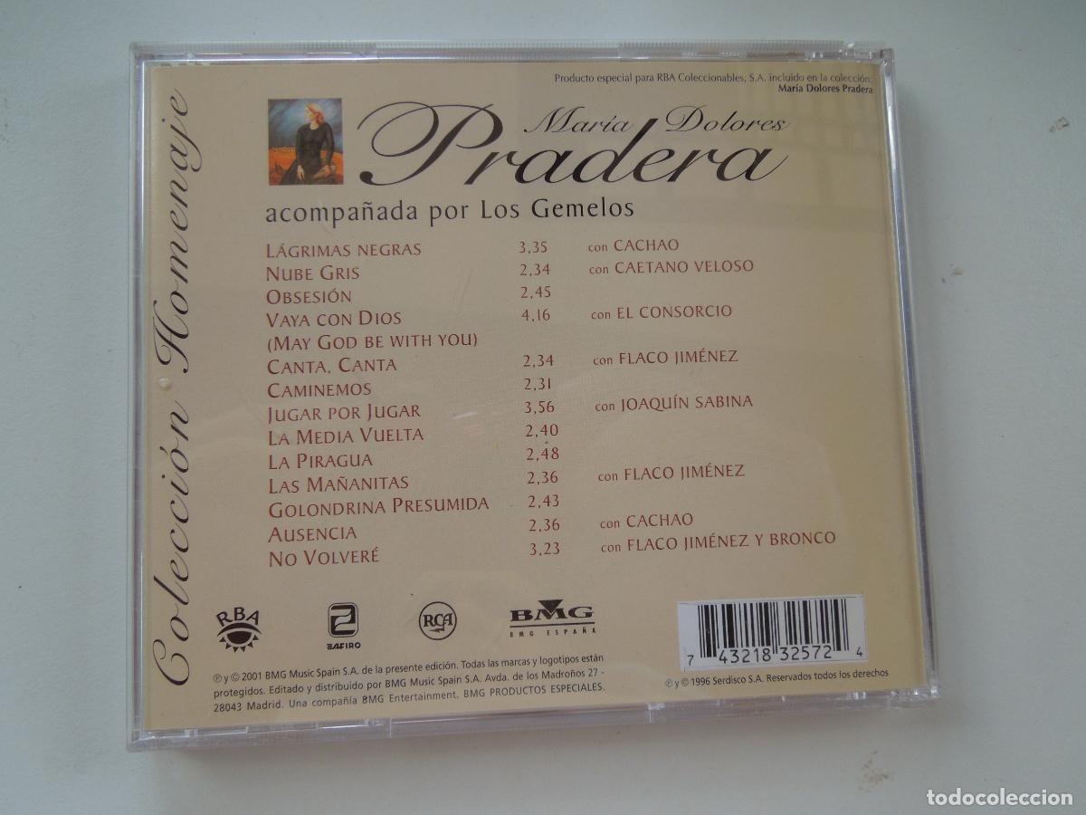 CDs de m&uacute;sica: MARIA DOLORES PRADERA - CAMINEMOS - CD - Foto 3
