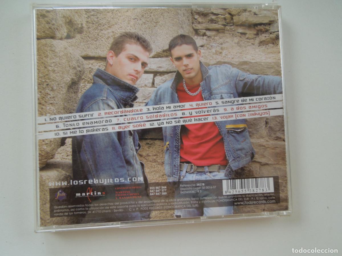 CDs de m&uacute;sica: LOS REBUJITOS , A NUESTRA BOLA - CD - Foto 3