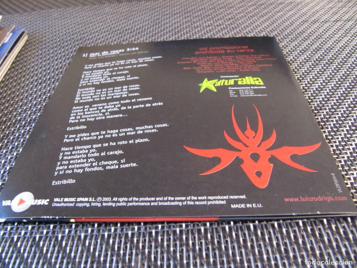 CDs de m&uacute;sica: Luis Rodrigo &ndash; Mar De Rosas CD SINGLE - Foto 2