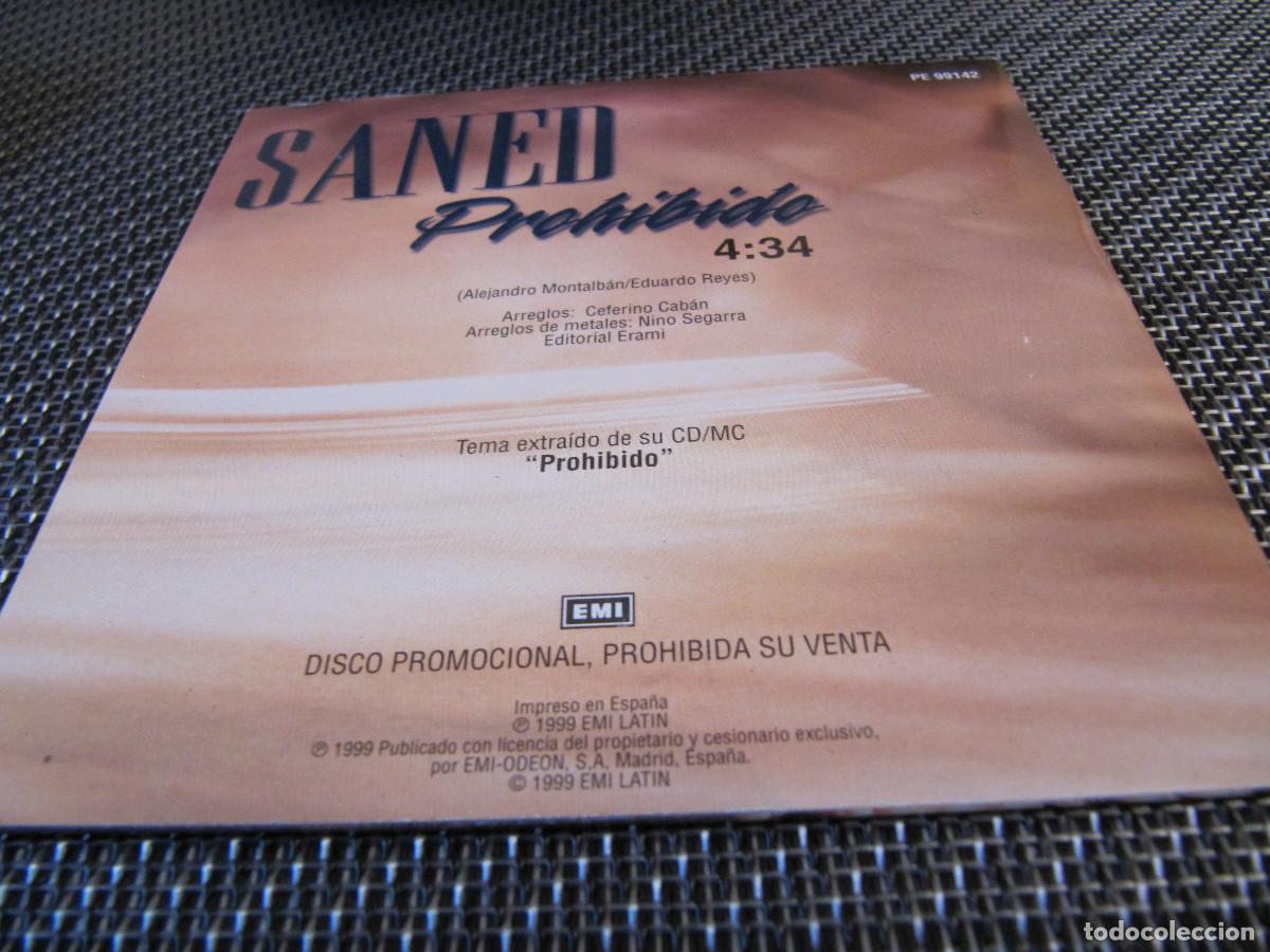 CDs de m&uacute;sica: Saned Rivera &ndash; Prohibido CD SINGLE - Foto 2