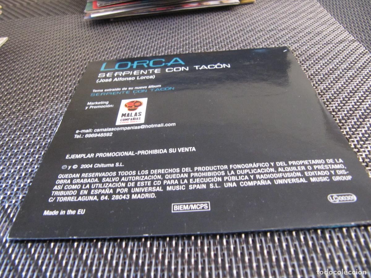 CDs de m&uacute;sica: Jos&eacute; Alfonso Lorca &ndash; Serpiente Con Tac&oacute;n - Foto 2