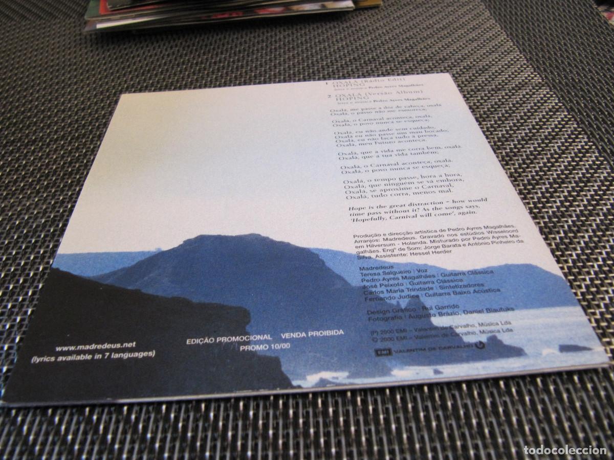 CDs de m&uacute;sica: Madredeus &ndash; Oxala - Foto 2