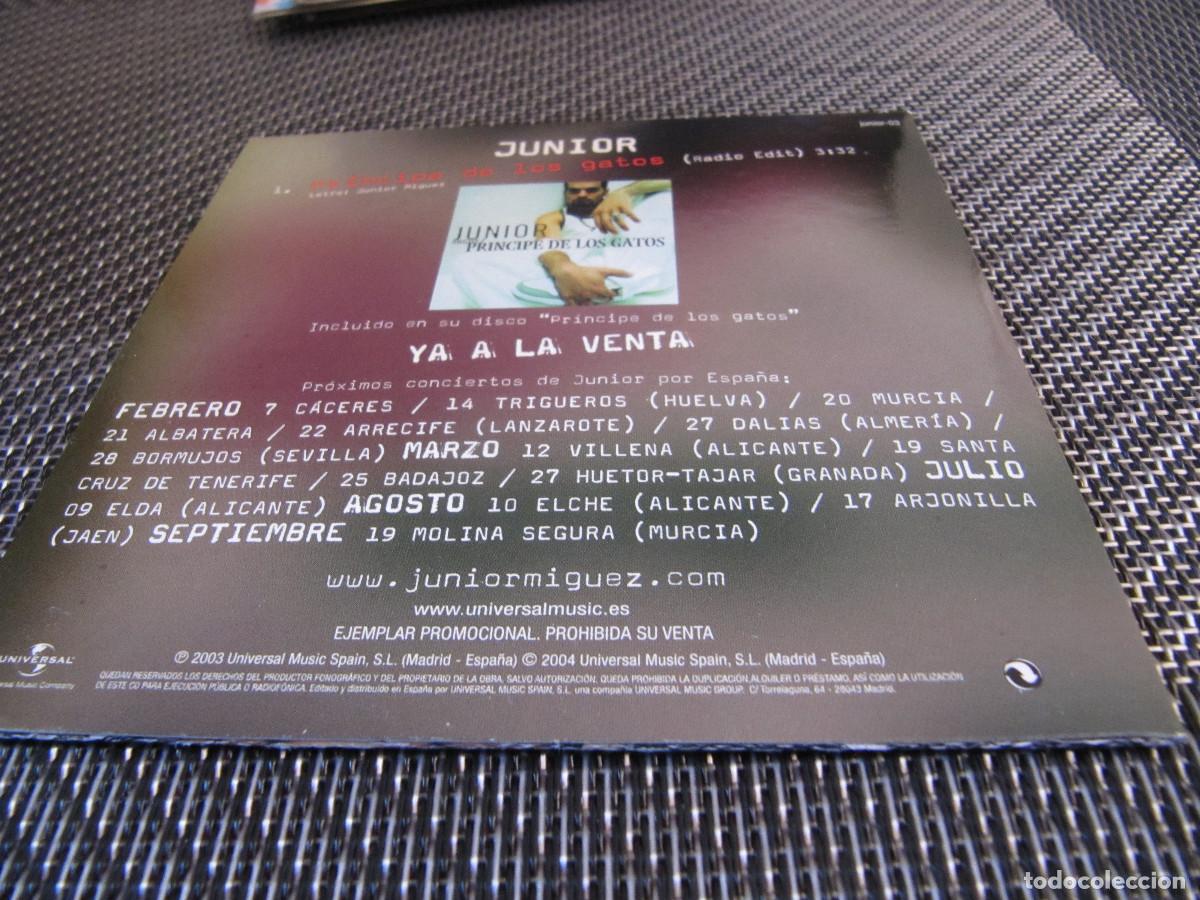 CDs de m&uacute;sica: JUNIOR- PRINCIPE DE LOS GATOS - Foto 2