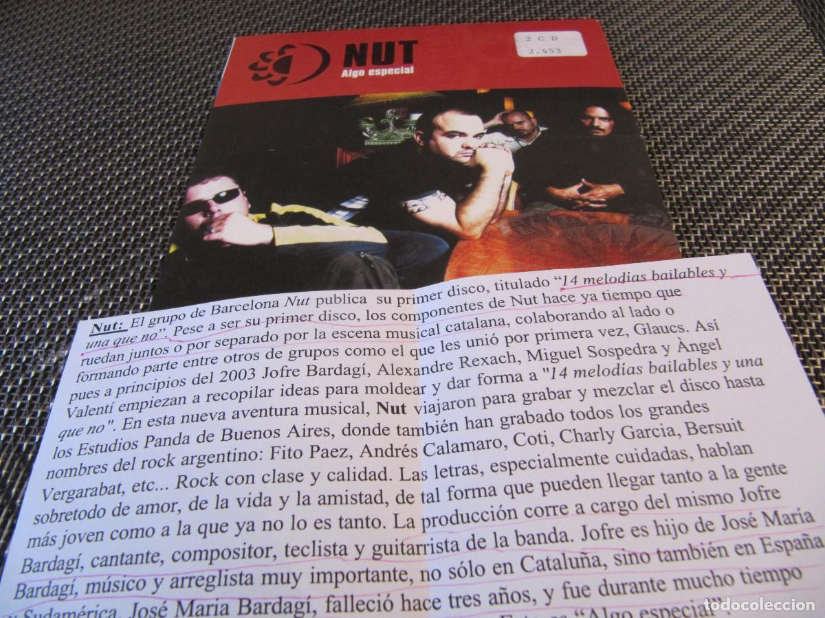 CDs de m&uacute;sica: Nut &ndash; Algo Especial CD SINGLE CADENA 100 - Foto 1