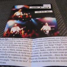 CDs de Música: PROMO CD CADENA 100 - JARABE DE PALO - AUN NO ME TOCA -PAU DONES