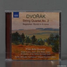 CDs de Música: CD. FINE ARTS QUARTET - DVORAK - STRING QUARTET NO 2 . PRECINTADO