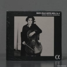 CDs de Música: CD. SONIA WIEDER-ATHERTON - BACH: CELLO SUITES NOS. 3 AND 4 . PRECINTADO