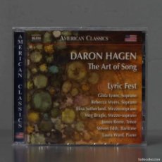 CDs de Música: CD. DARON HAGEN DARON HAGEN: THE ART OF SONG. PRECINTADO