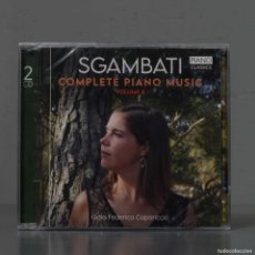 CDs de Música: CD. SGAMBATI COMPLETE PIANO MUSIC, VOLUME 2. PRECINTADO