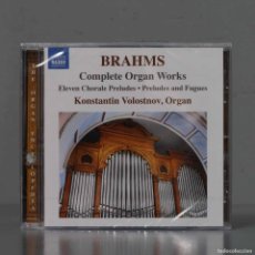CDs de Música: CD. JOHANNES BRAHMS: COMPLETE ORGAN WORKS: ELEVEN CHORALE PRELUDES/PRELU . PRECINTADO