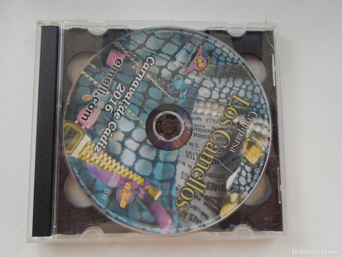CDs de m&uacute;sica: LOS CAMELLOS , COMPARSA CARNAVAL DE CADIZ 2016- CD - Foto 1