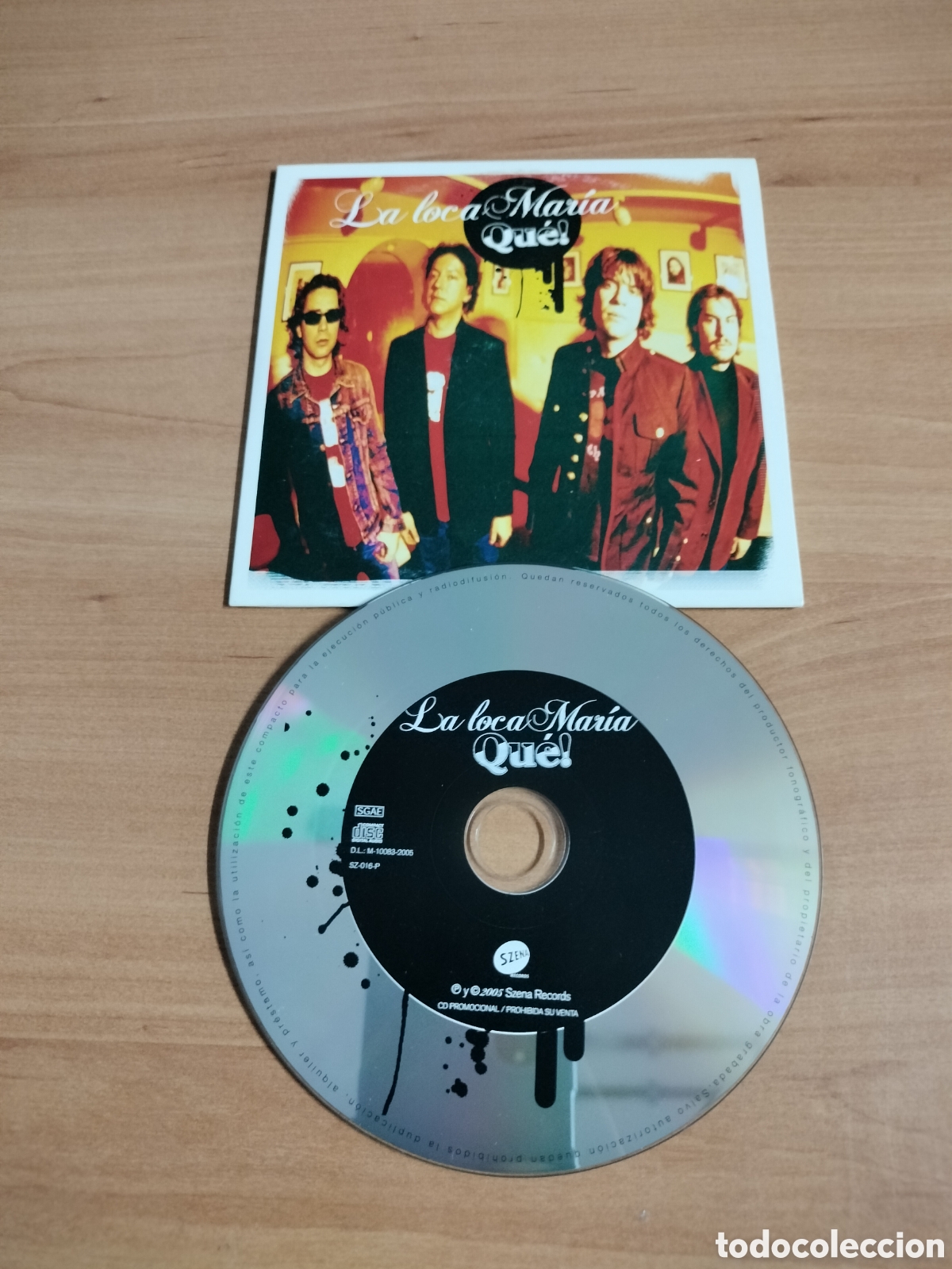 CDs de m&uacute;sica: La loca Mar&iacute;a - Que! - CD single 1 canci&oacute;n - Foto 1
