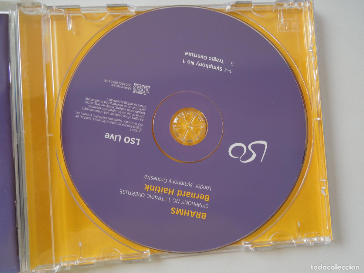 CDs de m&uacute;sica: BRAHMS -SYMPHONY N&ordm; 1 - BERNARD HAITINK - CD - Foto 2