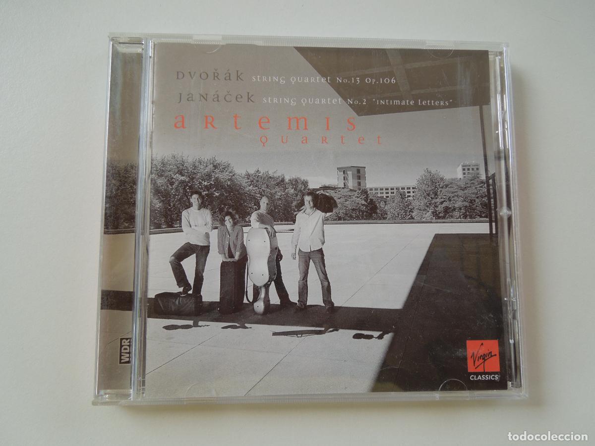 CDs de m&uacute;sica: DVOR&Aacute;K -JANACEK - ARTEMIS QUERTET - String Quartet No. 13 Op. 106- String Quartet No. 2 CD - Foto 1
