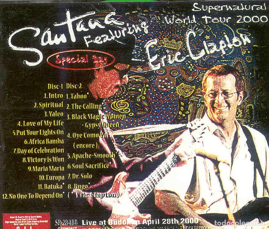 CDs de m&uacute;sica: CD SANTANA With E. Clapton - Special Day - Live 2000 - Foto 2