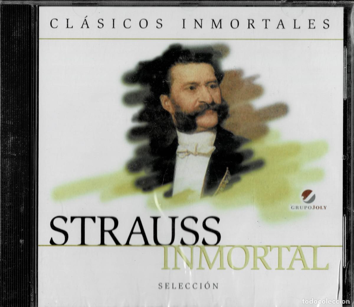 Music CDs: STRAUSS INMORTAL. CD-CLASICA-2584