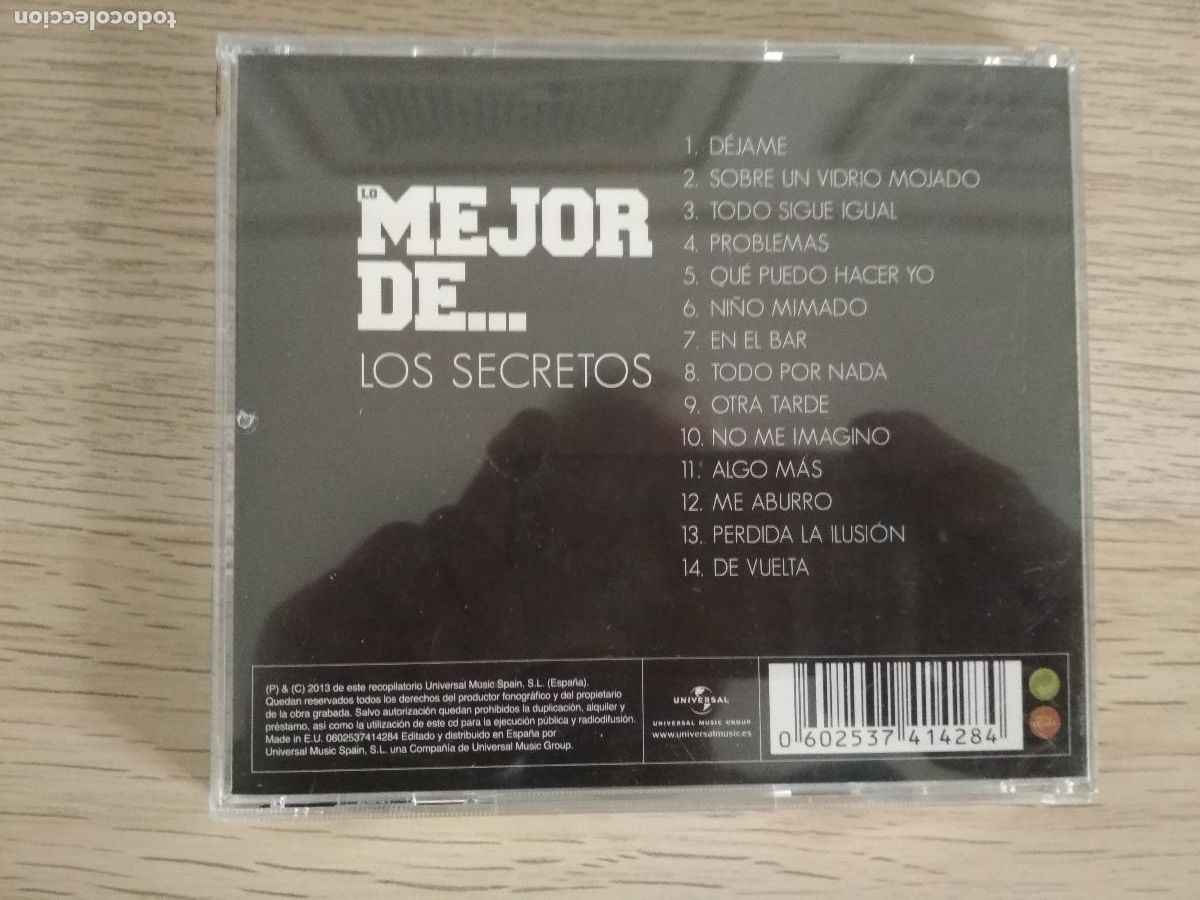 CDs de m&uacute;sica: Lo Mejor De... Los Secretos 2013 - Foto 4