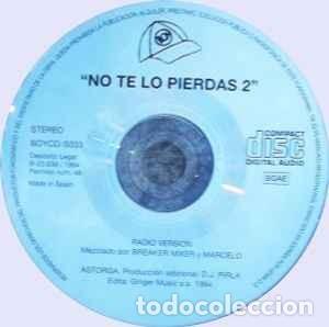 CDs de m&uacute;sica: No Te Lo Pierdas 2 (CD, Single, Comp, Mixed, Promo) - Foto 1
