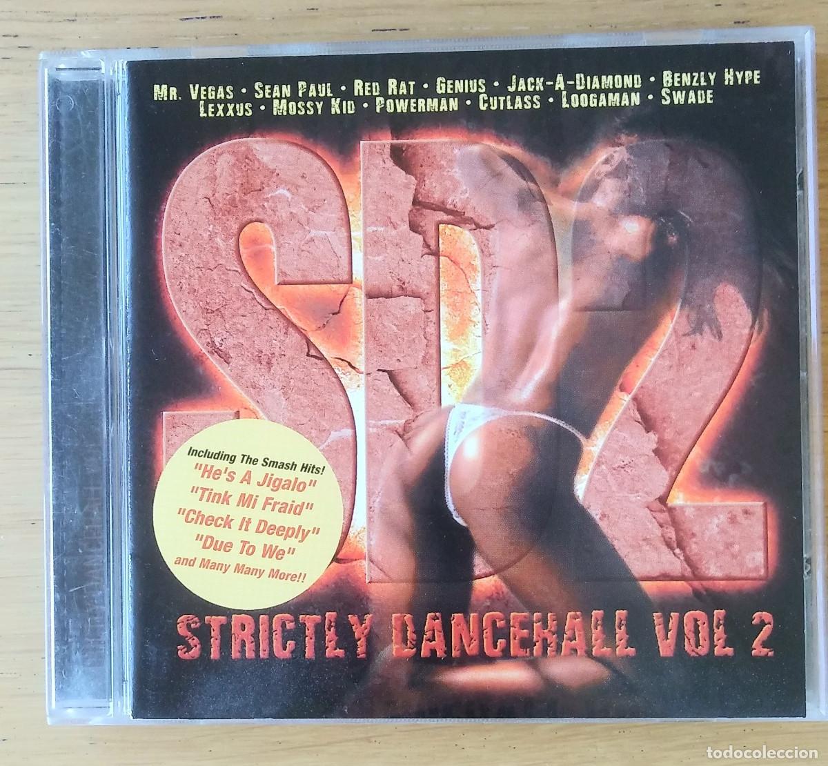 CDs de m&uacute;sica: V/A: &rdquo;STRICTLY DANCEHALL VOL. 2&rdquo; CD -2000 - REGGAE - DANCEHALL - Foto 1