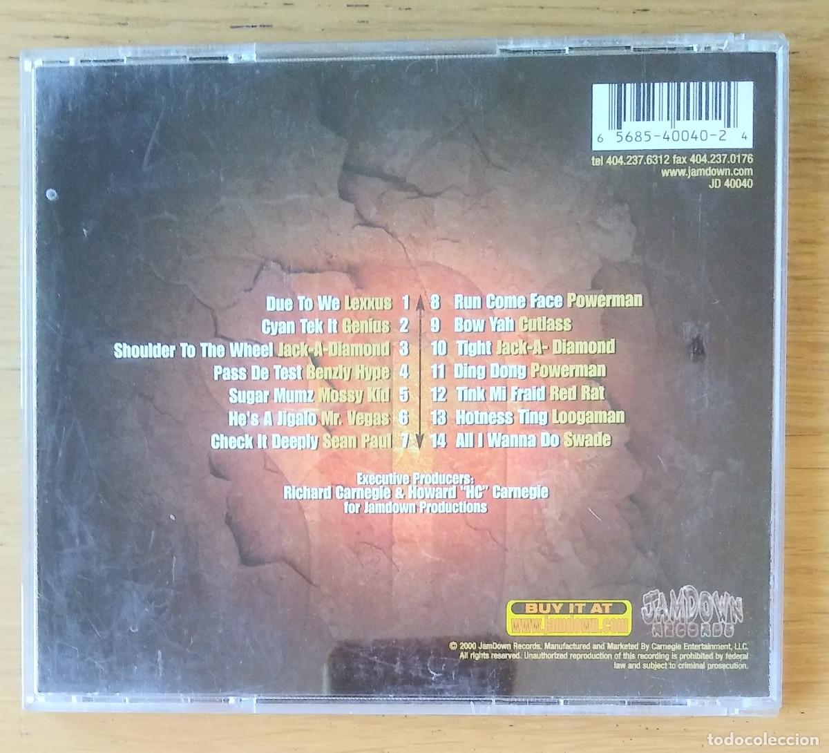 CDs de m&uacute;sica: V/A: &rdquo;STRICTLY DANCEHALL VOL. 2&rdquo; CD -2000 - REGGAE - DANCEHALL - Foto 2