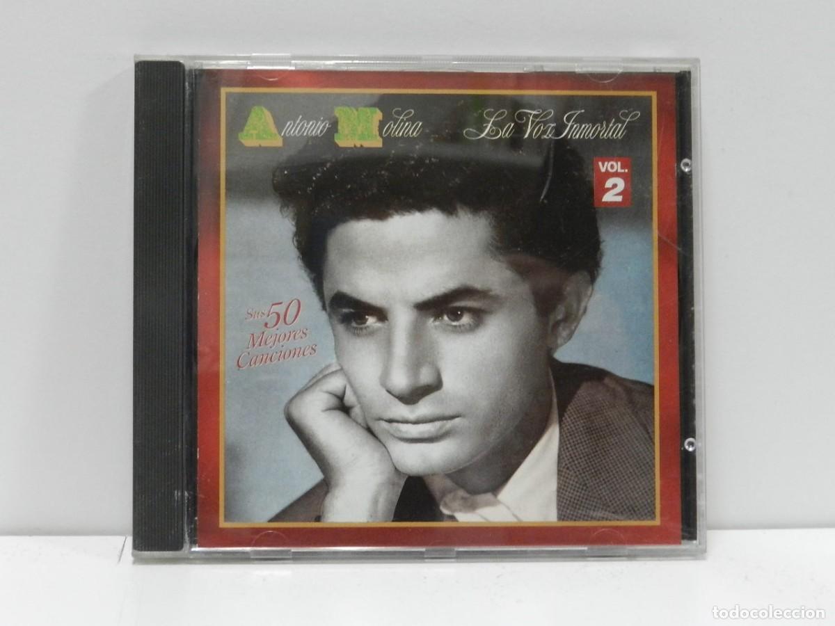CDs de m&uacute;sica: DISCO CD. Antonio Molina &ndash; La Voz Inmortal. COMPACT DISC. - Foto 1