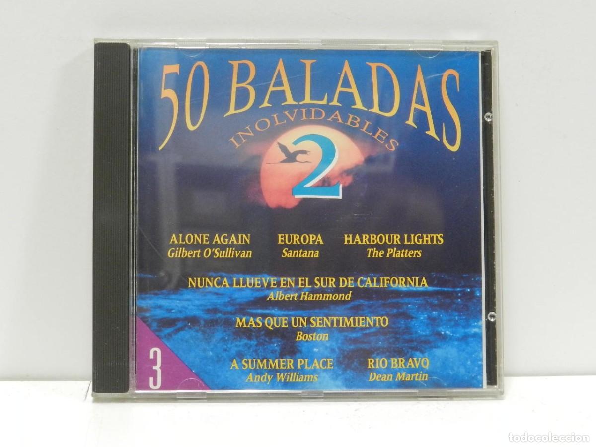 CDs de m&uacute;sica: DISCO CD. 50 Baladas Inolvidables 2 - 3. COMPACT DISC. - Foto 1