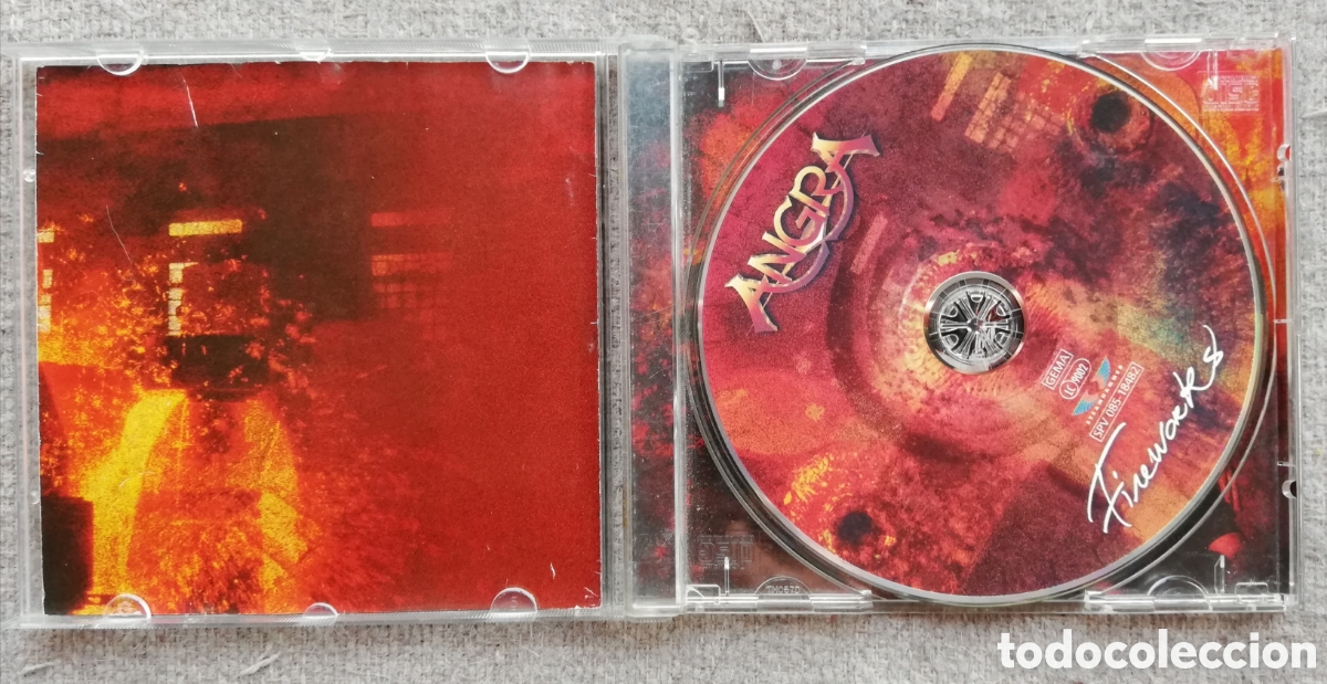 CDs de m&uacute;sica: Angra - Fireworks. Made in Germany 1998 - Foto 2