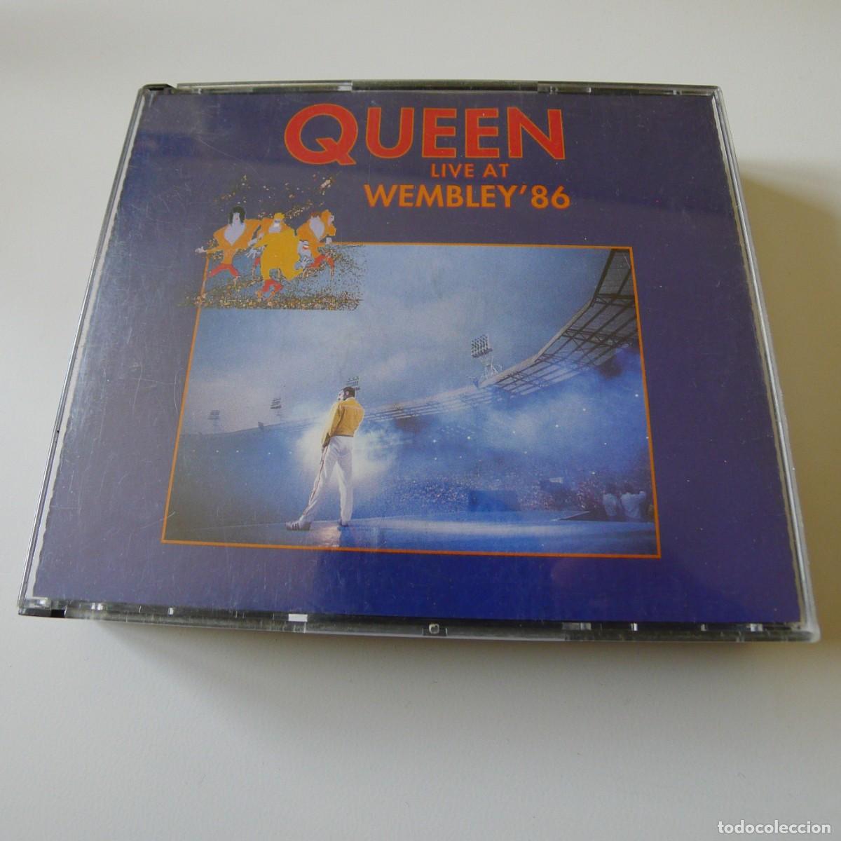 CDs de m&uacute;sica: QUEEN LIVE AT WEMBLEY 86 2CD BOX SET - Foto 1