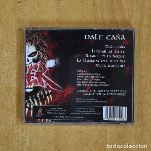 CDs de m&uacute;sica: OKER - DALE CA&Ntilde;A - CD - Foto 2