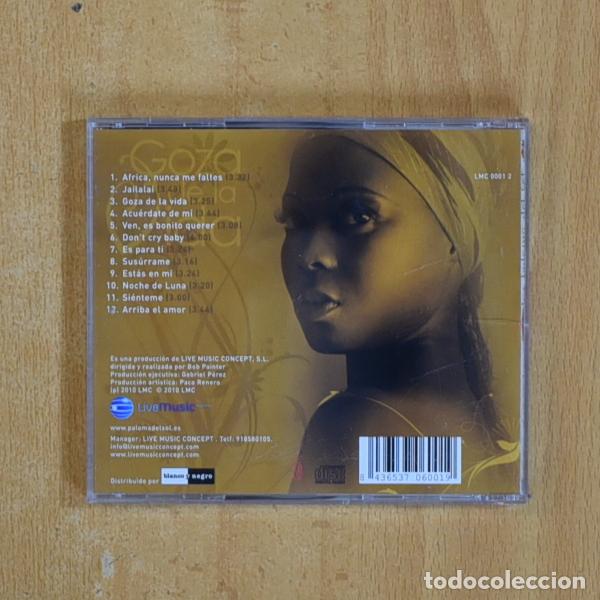 CDs de m&uacute;sica: PALOMA DEL SOL - GOZA DE LA VIDA - CD - Foto 2