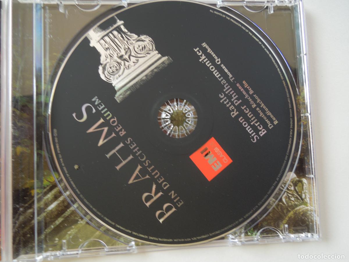 CDs de m&uacute;sica: BRAHMS -EIN DEUTSCHES REQUIEM - SIMON RATTLE - CD - Foto 2