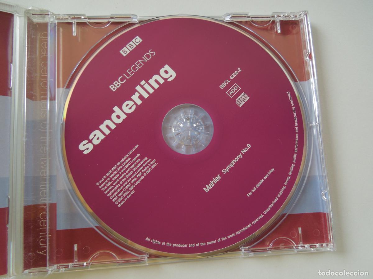 CDs de m&uacute;sica: MAHLER - SYMPHONY N&ordm; 9 - KURT SANDERLING - CD - Foto 2