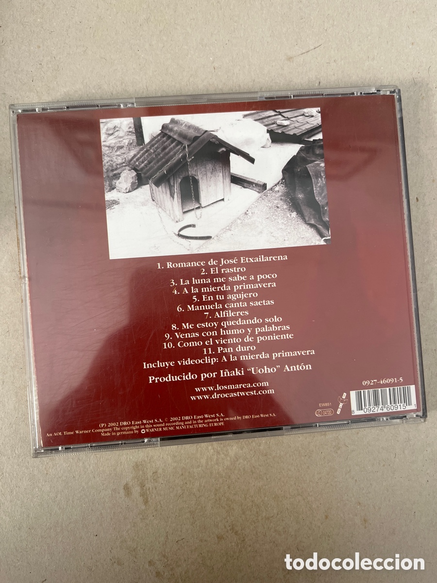 CDs de m&uacute;sica: MAREA - BESOS DE PERRO - CD - Foto 2