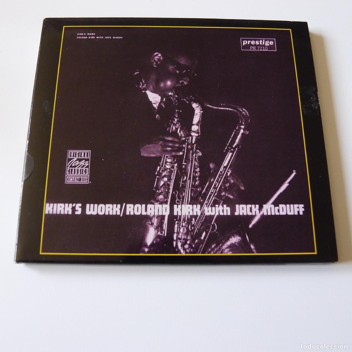 CDs de m&uacute;sica: Roland Kirk With Jack McDuff &ndash; Kirks Work CD digipack - Foto 1