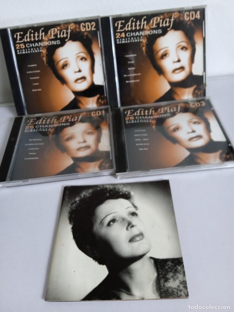 CDs de m&uacute;sica: EDITH PIAF 4 Cds + libreto - Foto 1
