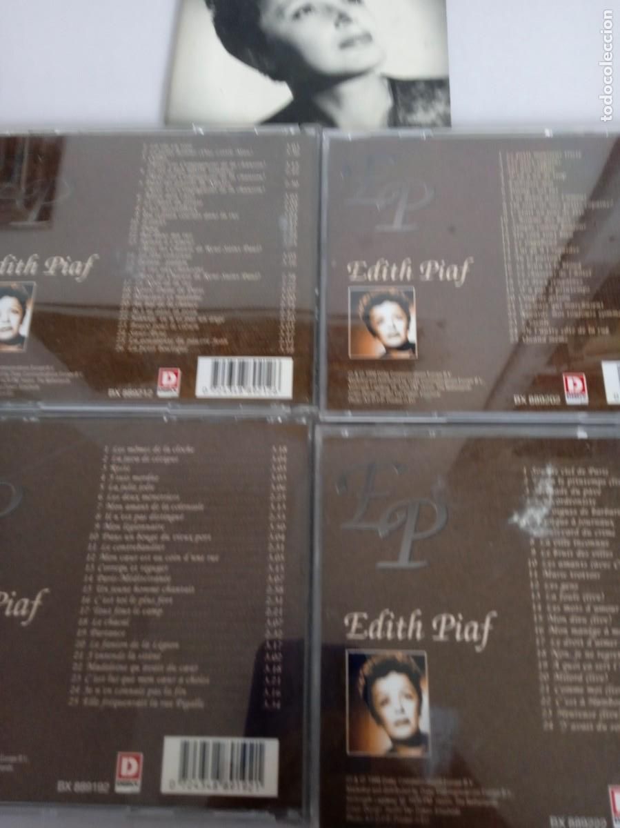 CDs de m&uacute;sica: EDITH PIAF 4 Cds + libreto - Foto 3