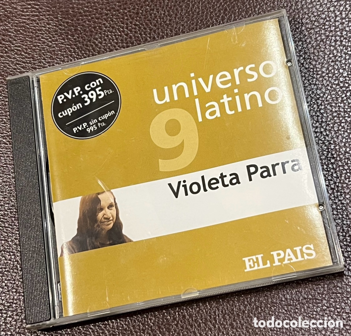 CDs de m&uacute;sica: CD. Violeta Parra. Universo Latino, 9. - Foto 1