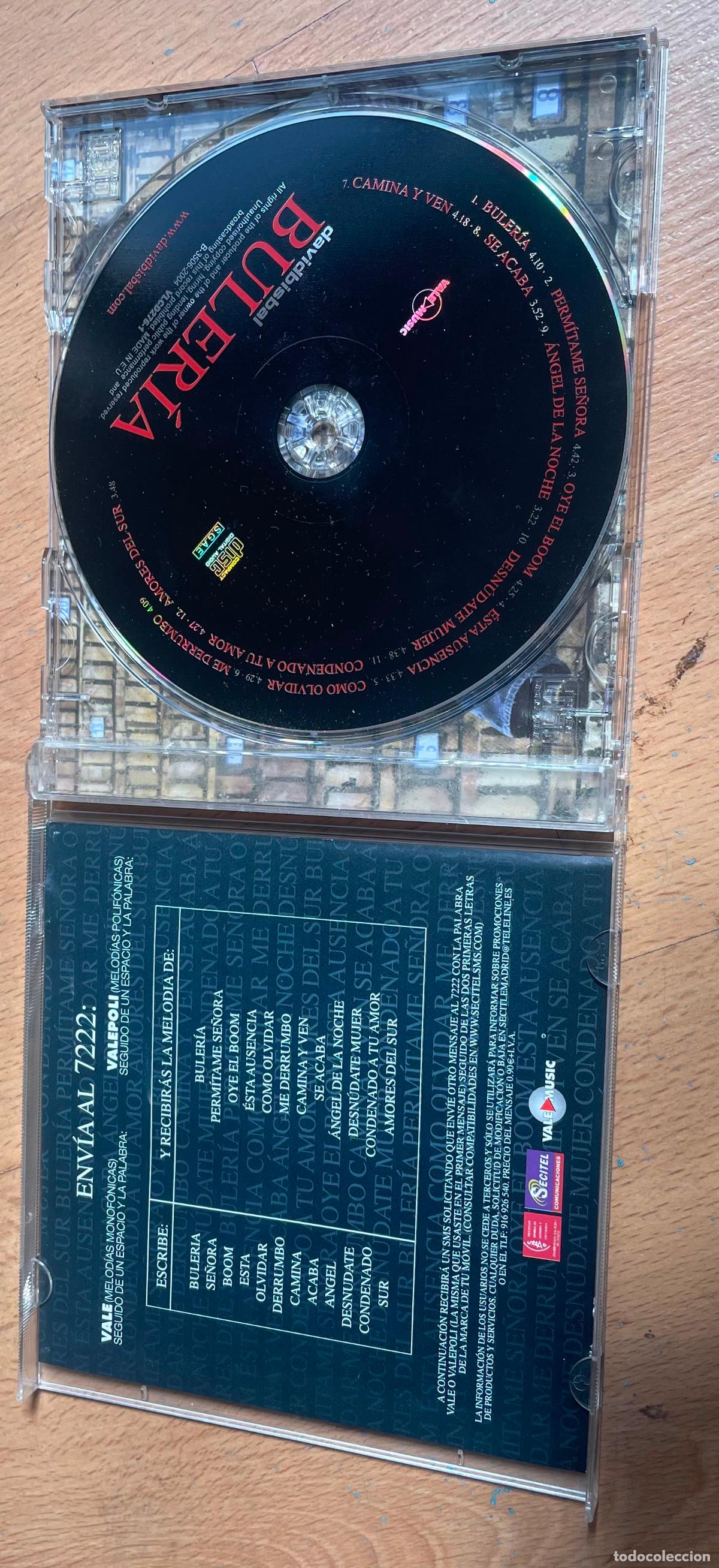 CDs de m&uacute;sica: BULERIA, David Bisbal CD - Foto 2