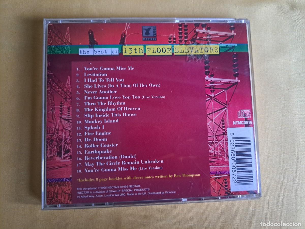 CDs de m&uacute;sica: 13TH FLOOR ELEVATORS - THE BEST OF 13TH FLOOR ELEVATORS - NECTAR 1995 - CD - Foto 3