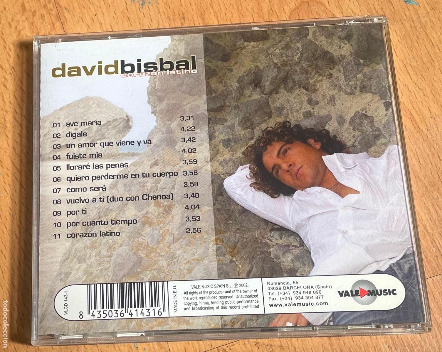 CDs de m&uacute;sica: CORAZON LATINO, David Bisbal, CD - Foto 2